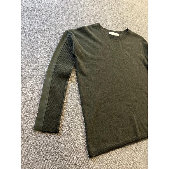 Brochu Walker Womens S Olive‎ Green Long Sleeve Knit Sweater Top - Picture 7 of 14